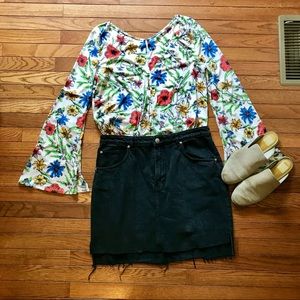 H&M Skirts - Black jean denim skirt H&M Skirts - Black jean denim skirt